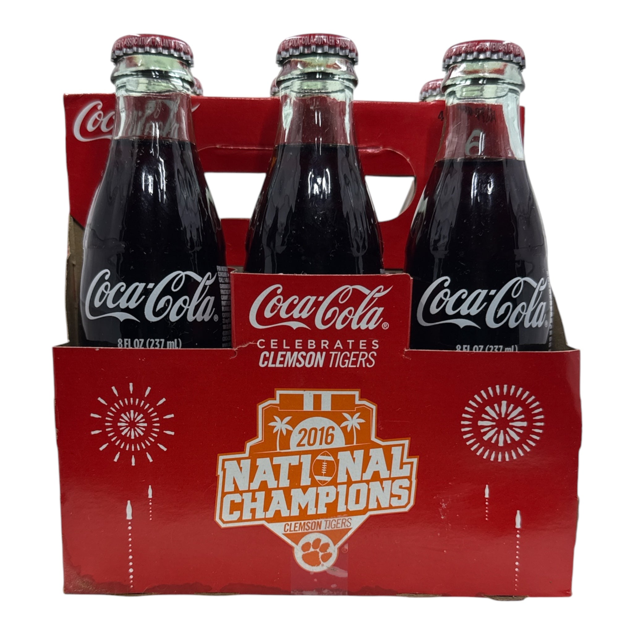 Clemson Tigers 2016 CFP National Championship Commemorative Coca-Cola 6-Pack | Limited Edition