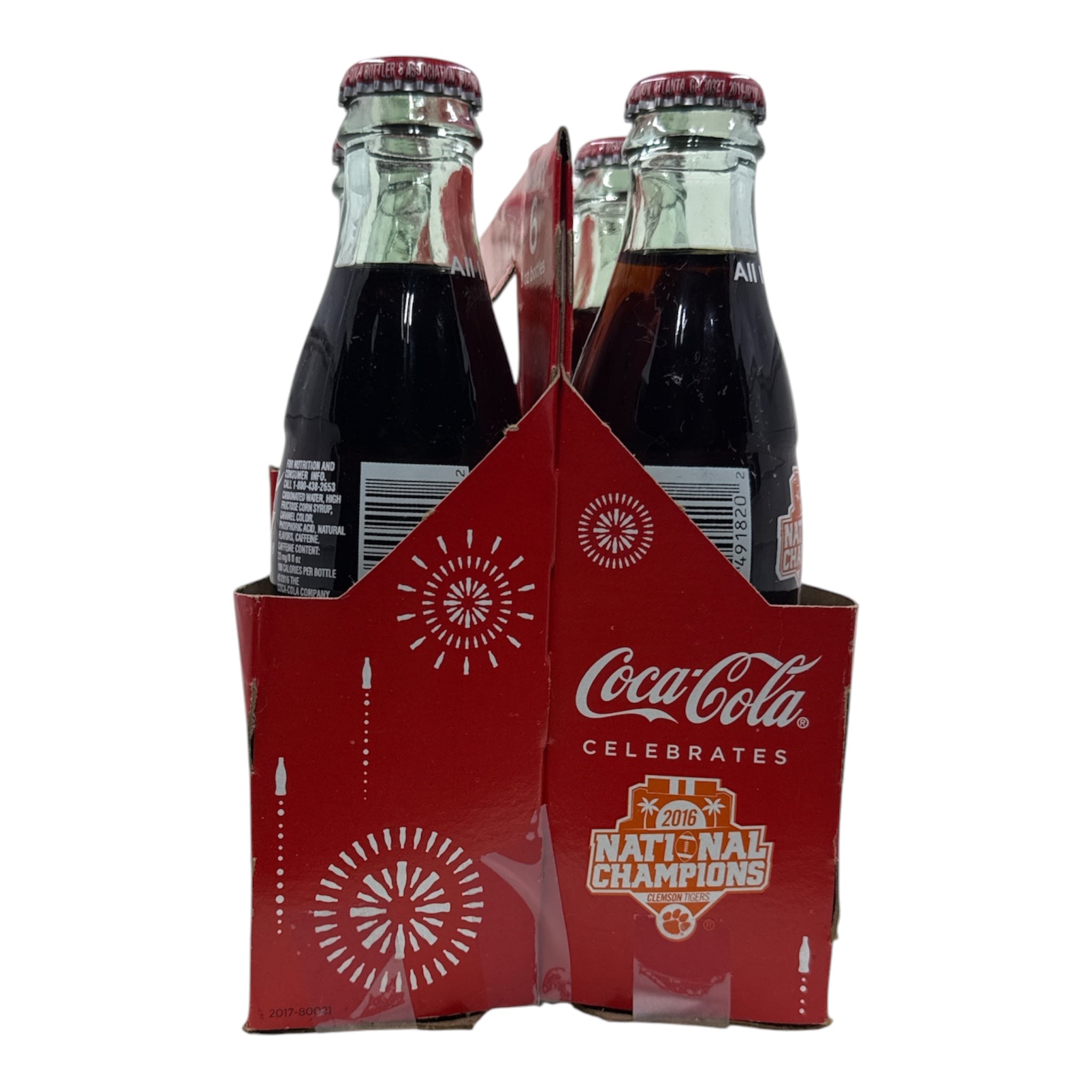 Clemson Tigers 2016 CFP National Championship Commemorative Coca-Cola 6-Pack | Limited Edition