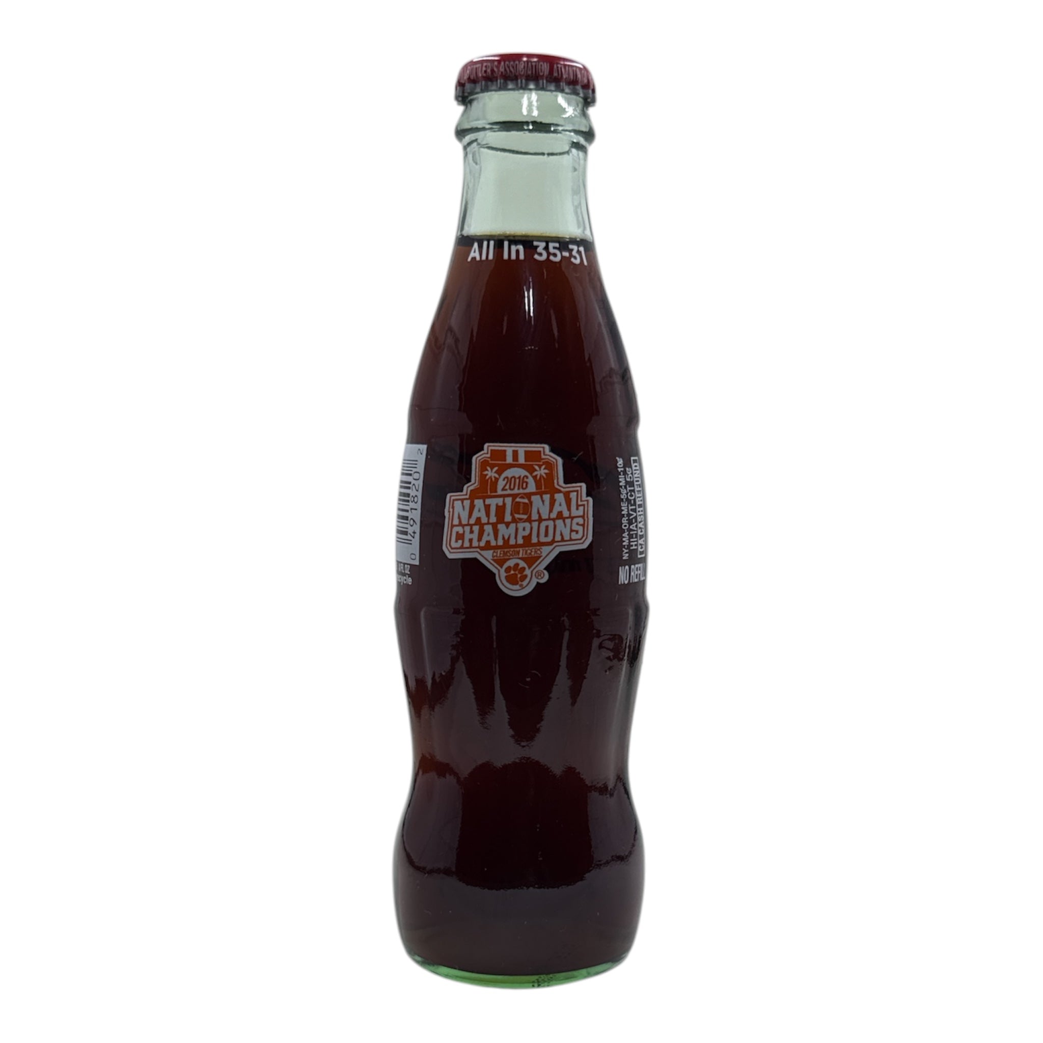 Clemson Tigers 2016 CFP National Championship Commemorative Coca-Cola 6-Pack | Limited Edition