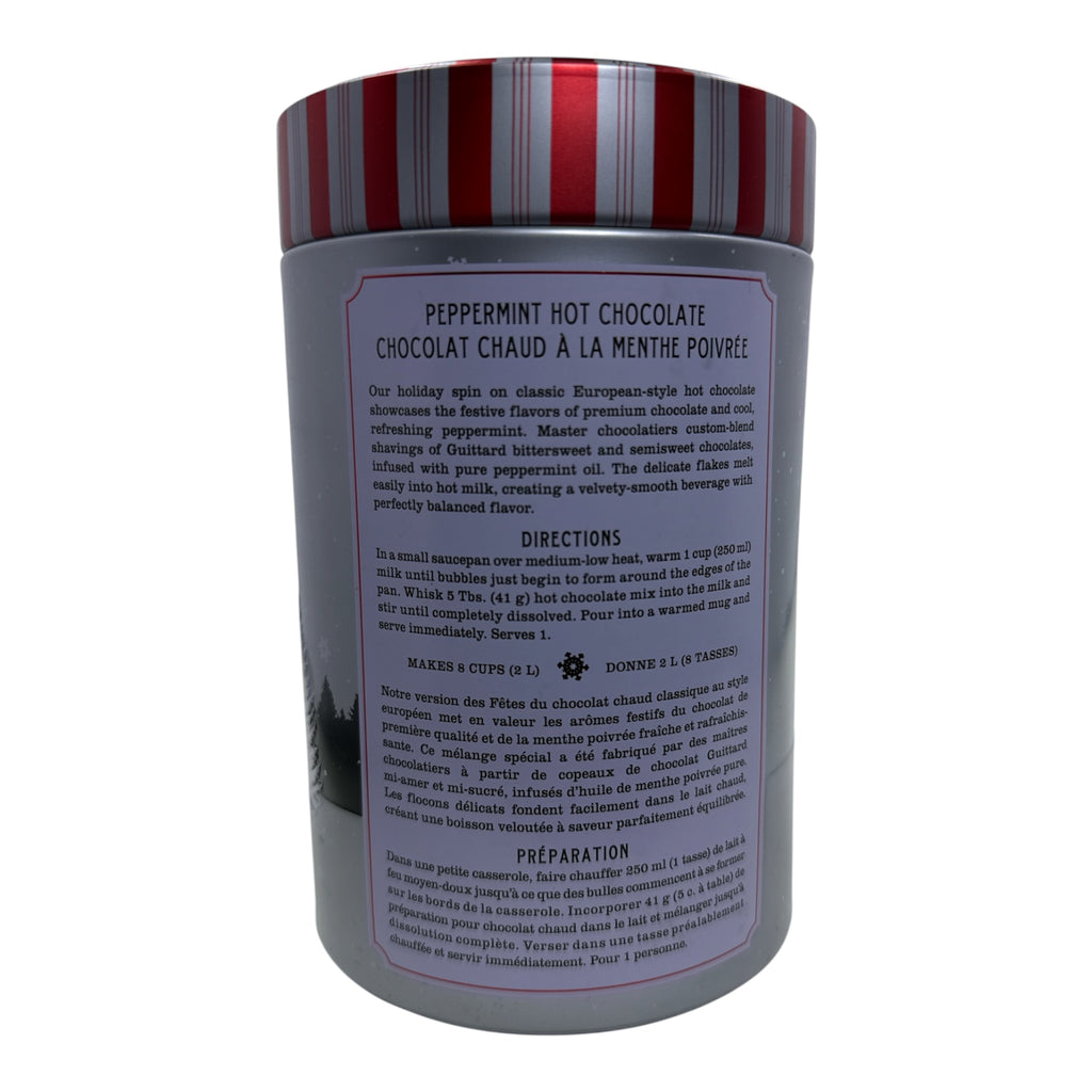 Williams Sonoma Vintage Hot Chocolate Collectible Tin | Holiday Decor