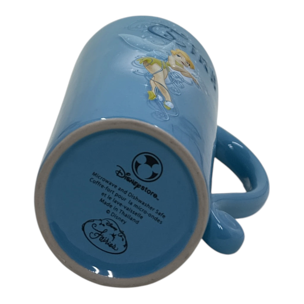 Disney Tinkerbell Latte Mug | 3D Embossed Disney Store Exclusive Collectible