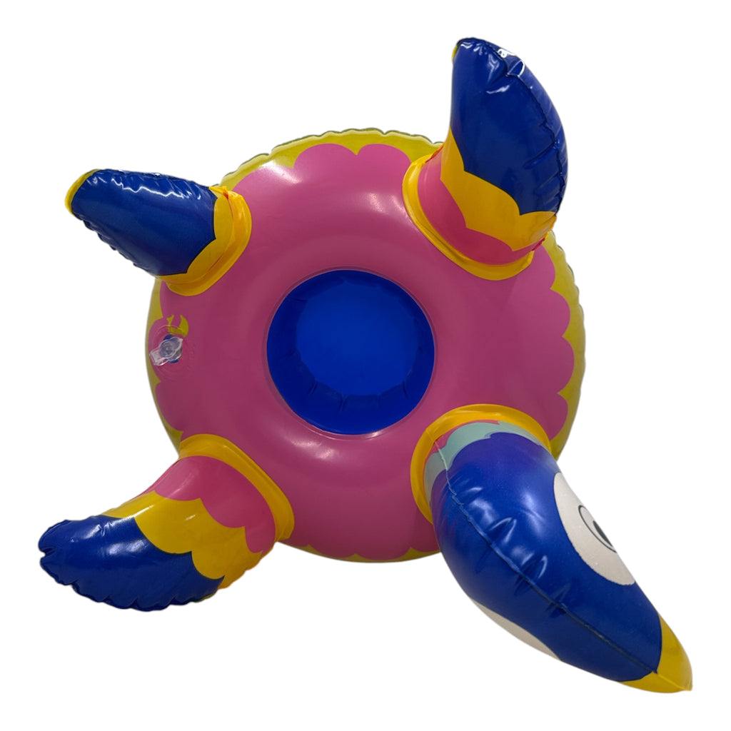 Toucan Pool Drink Float | Tropical Inflatable Beverage Holder | Pool Party Accessory
