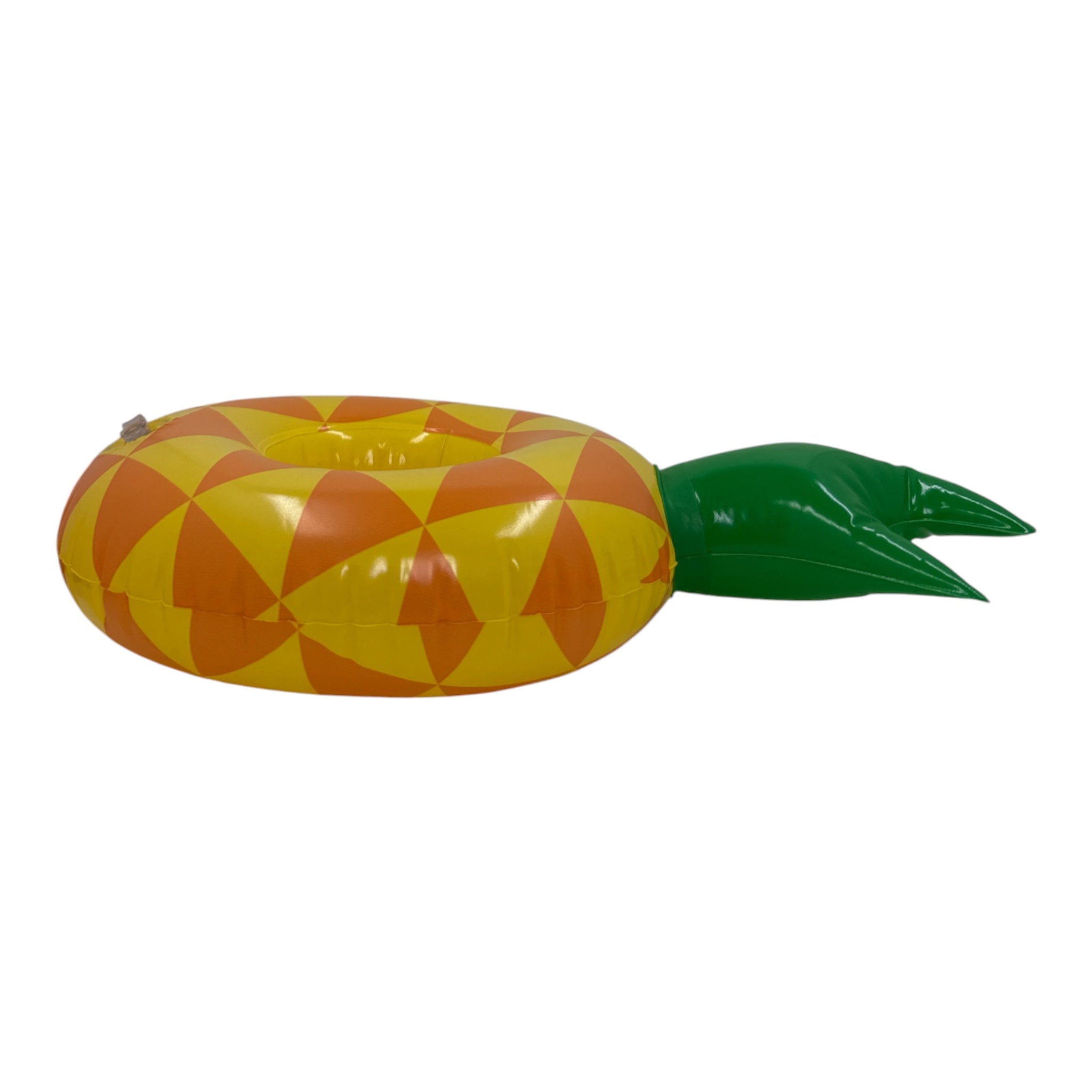 Tropical Pineapple Pool Drink Float – Inflatable Beverage Holder for Pool Parties