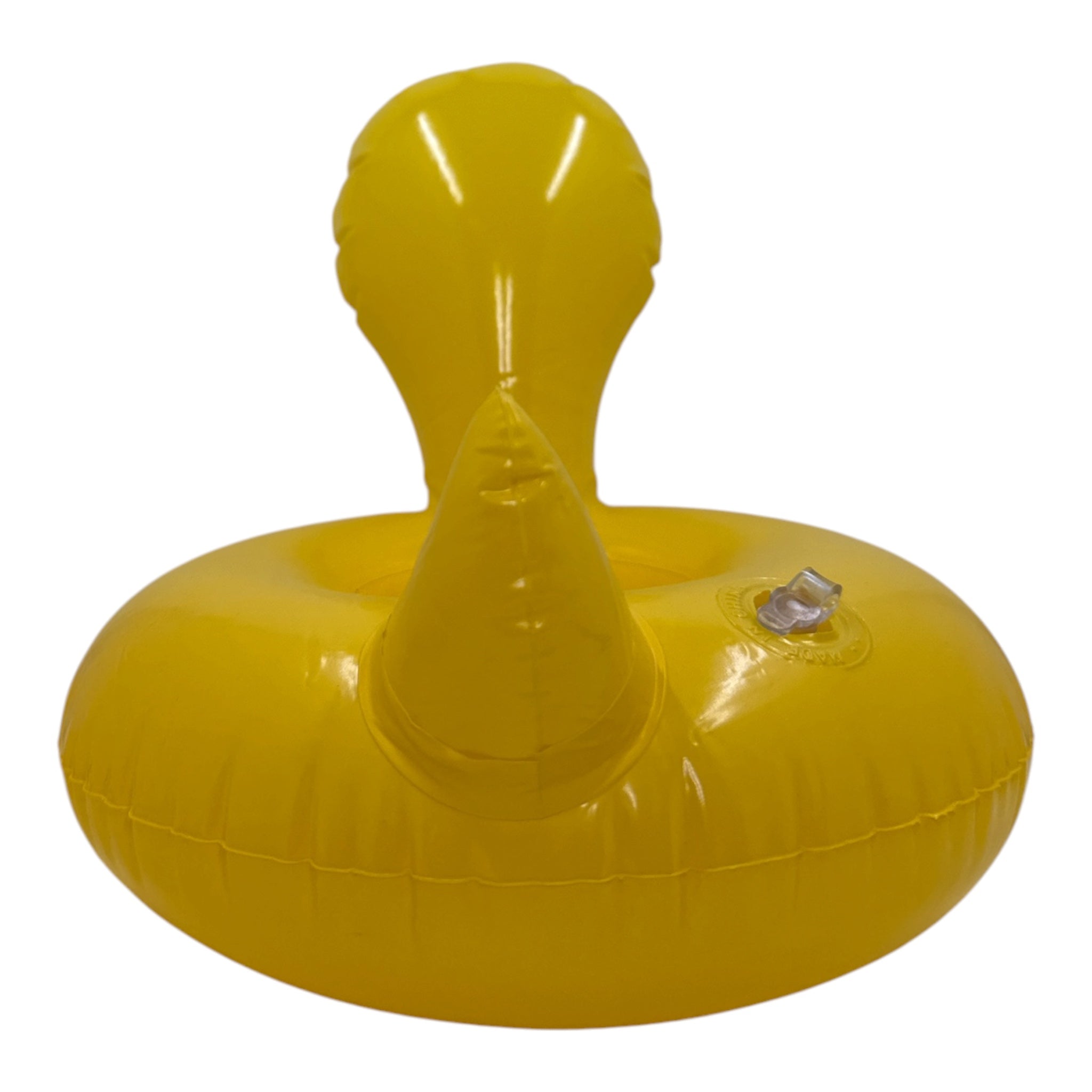 Inflatable Duck Drink Holder – Pool Float Beverage Ring