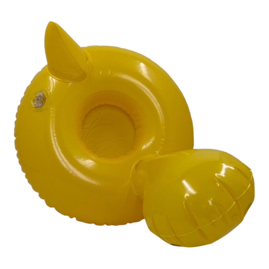 Inflatable Duck Drink Holder – Pool Float Beverage Ring