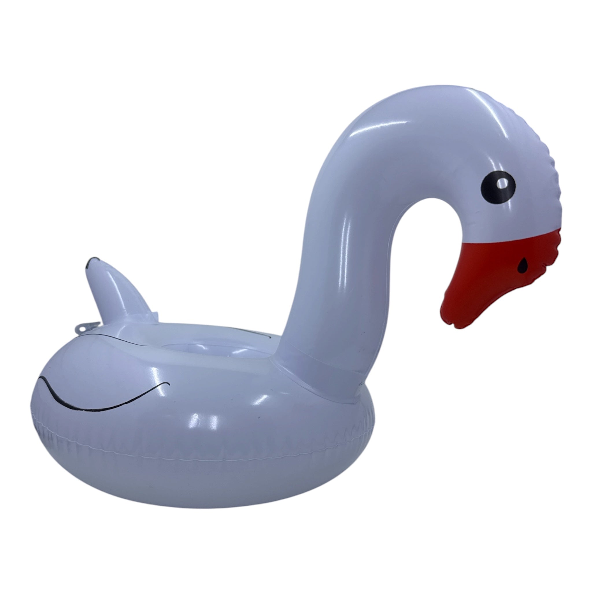 Swan Inflatable Pool Drink Holder | Novelty Pool Float Beverage Accessory