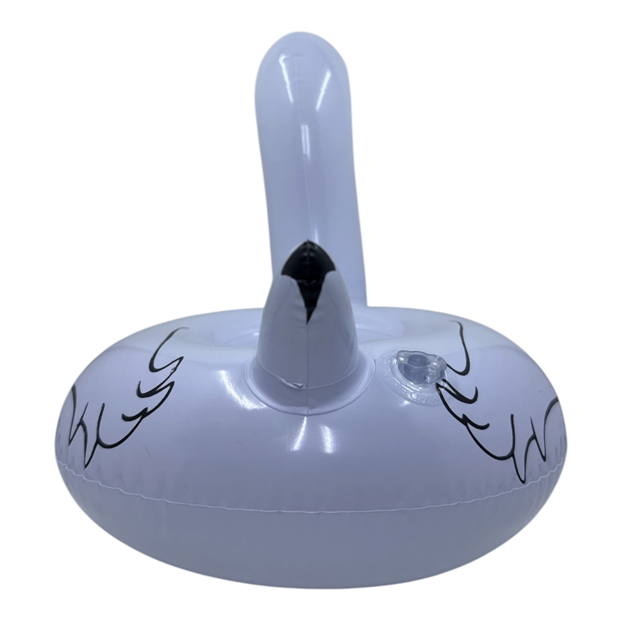 Swan Inflatable Pool Drink Holder | Novelty Pool Float Beverage Accessory