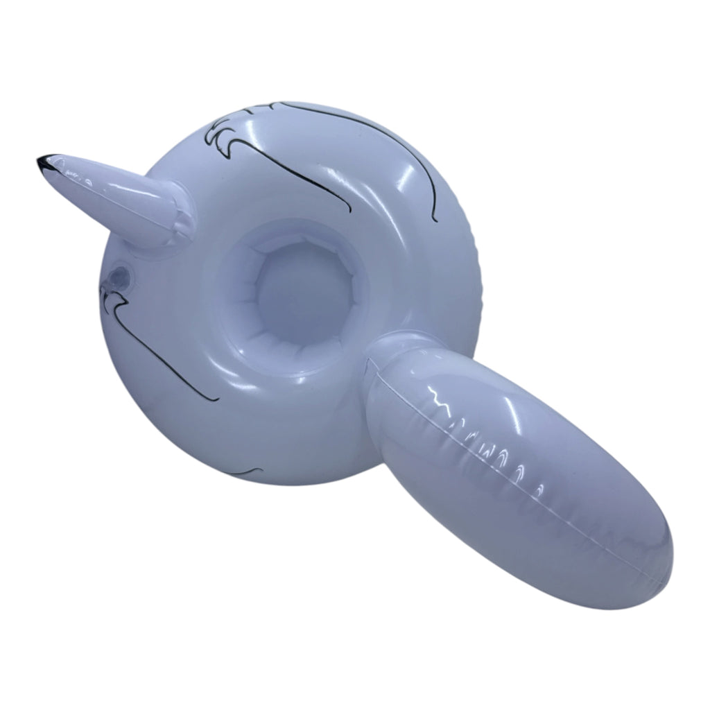 Swan Inflatable Pool Drink Holder | Novelty Pool Float Beverage Accessory