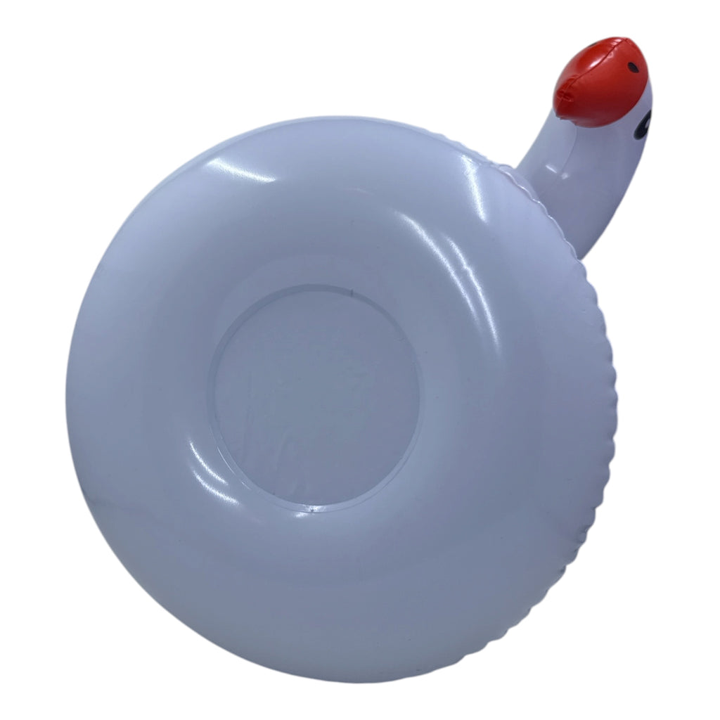 Swan Inflatable Pool Drink Holder | Novelty Pool Float Beverage Accessory