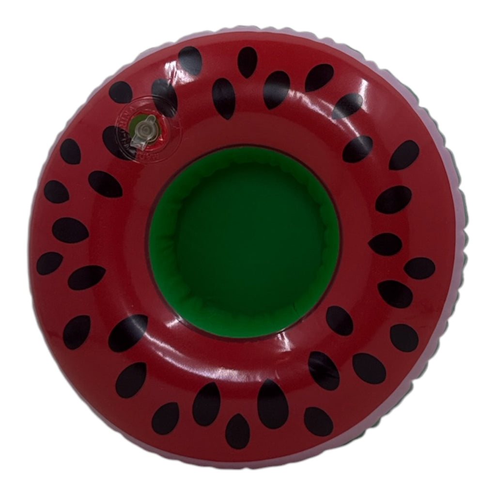 Watermelon Inflatable Pool Drink Holder | Novelty Pool Float Accessory