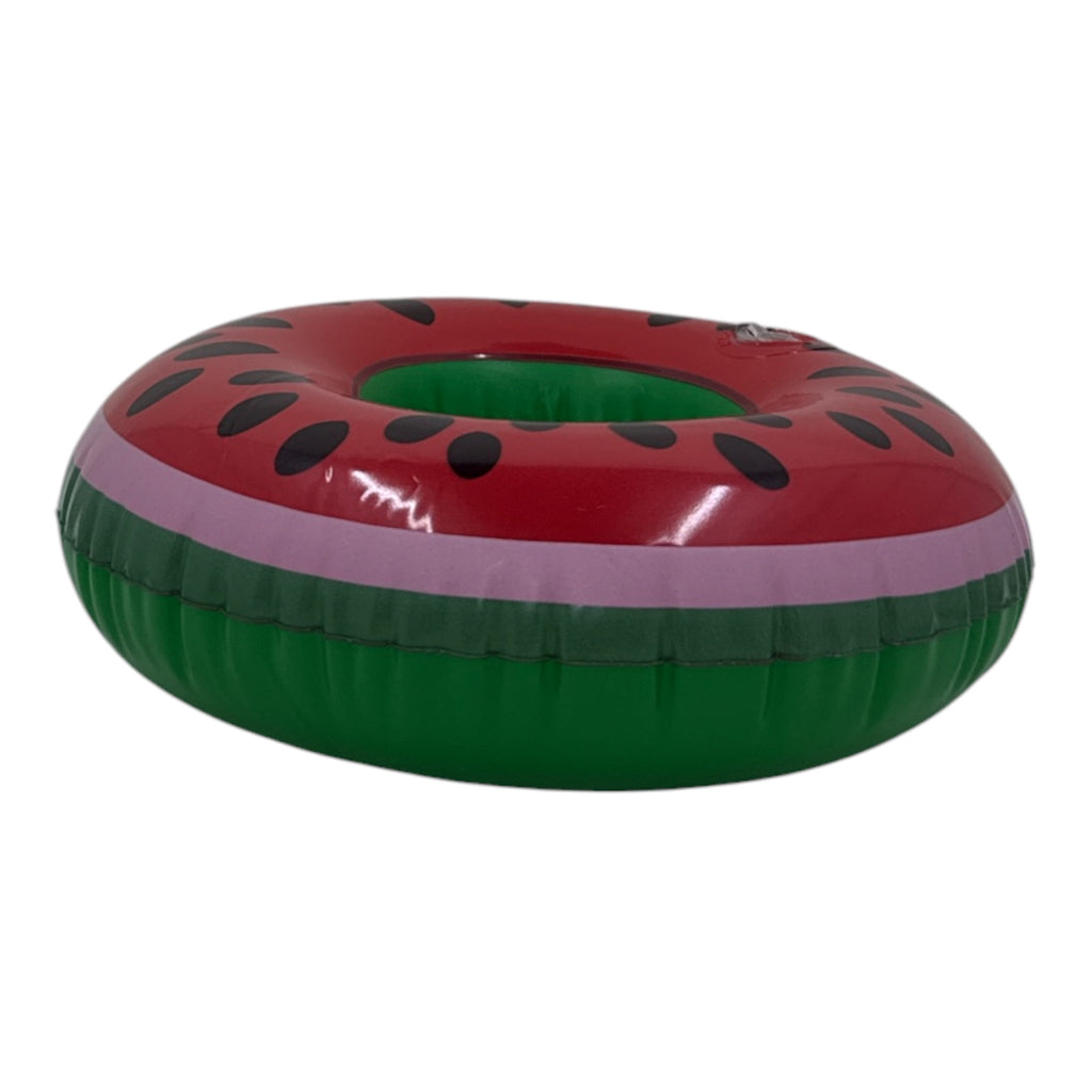 Watermelon Inflatable Pool Drink Holder | Novelty Pool Float Accessory