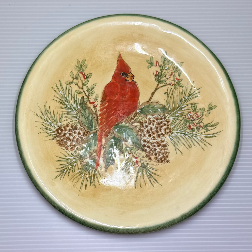 Cardinal Pacific Rim Salad Plate Hand-Painted 8” Excellent Used Condition
