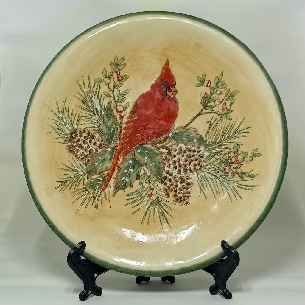 Cardinal Pacific Rim Salad Plate Hand-Painted 8” Excellent Used Condition
