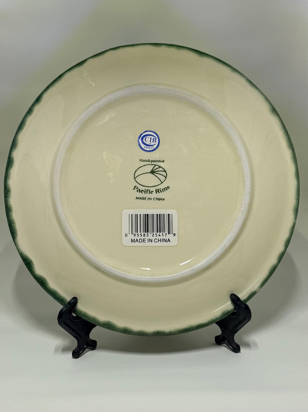 Cardinal Pacific Rim Salad Plate Hand-Painted 8” Excellent Used Condition
