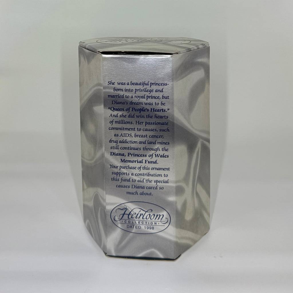 1998 Princess Diana Memorial Ornament - Carlton Cards Heirloom Collection