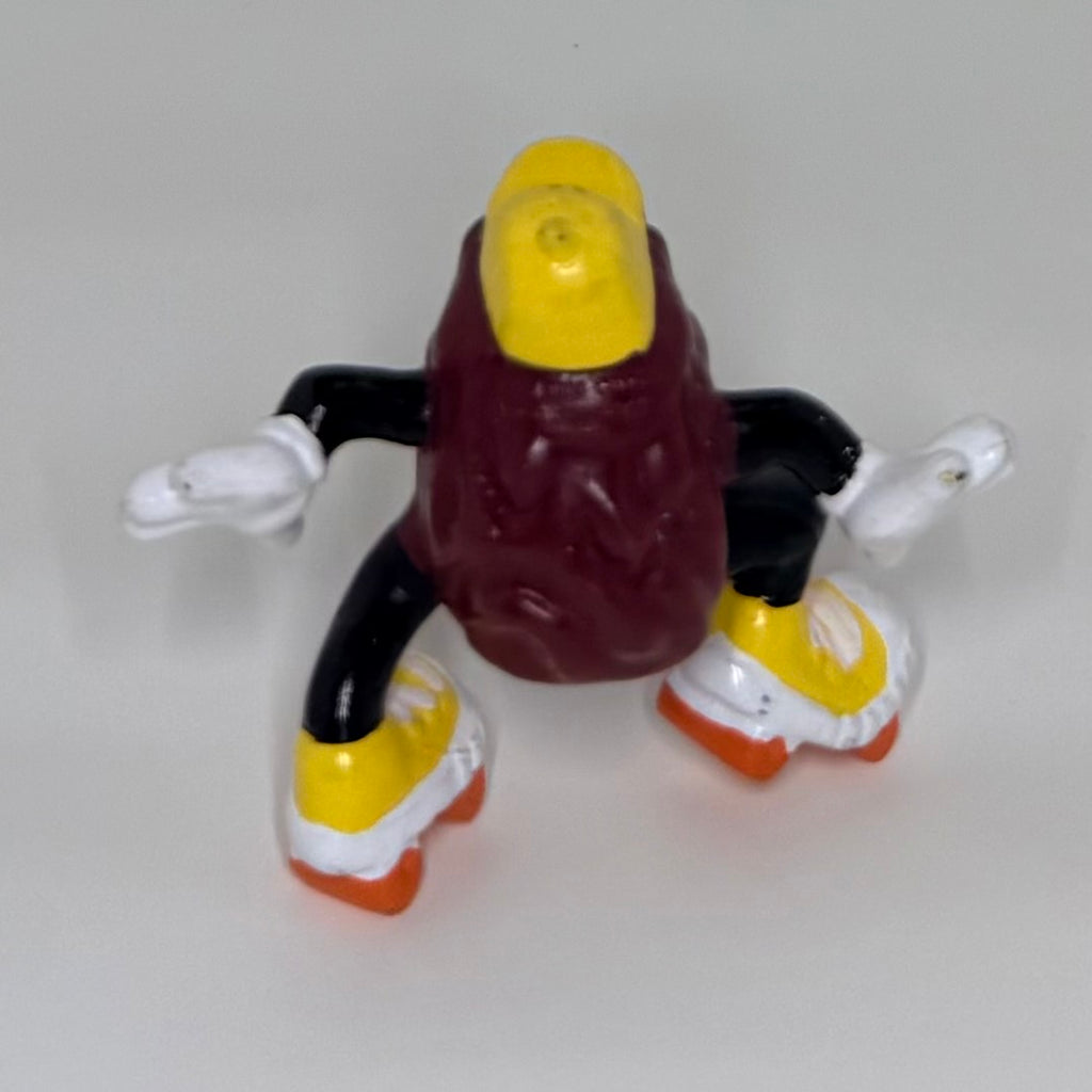 Vintage 1980s California Raisins Action Figure on Skates - Applause Collectible