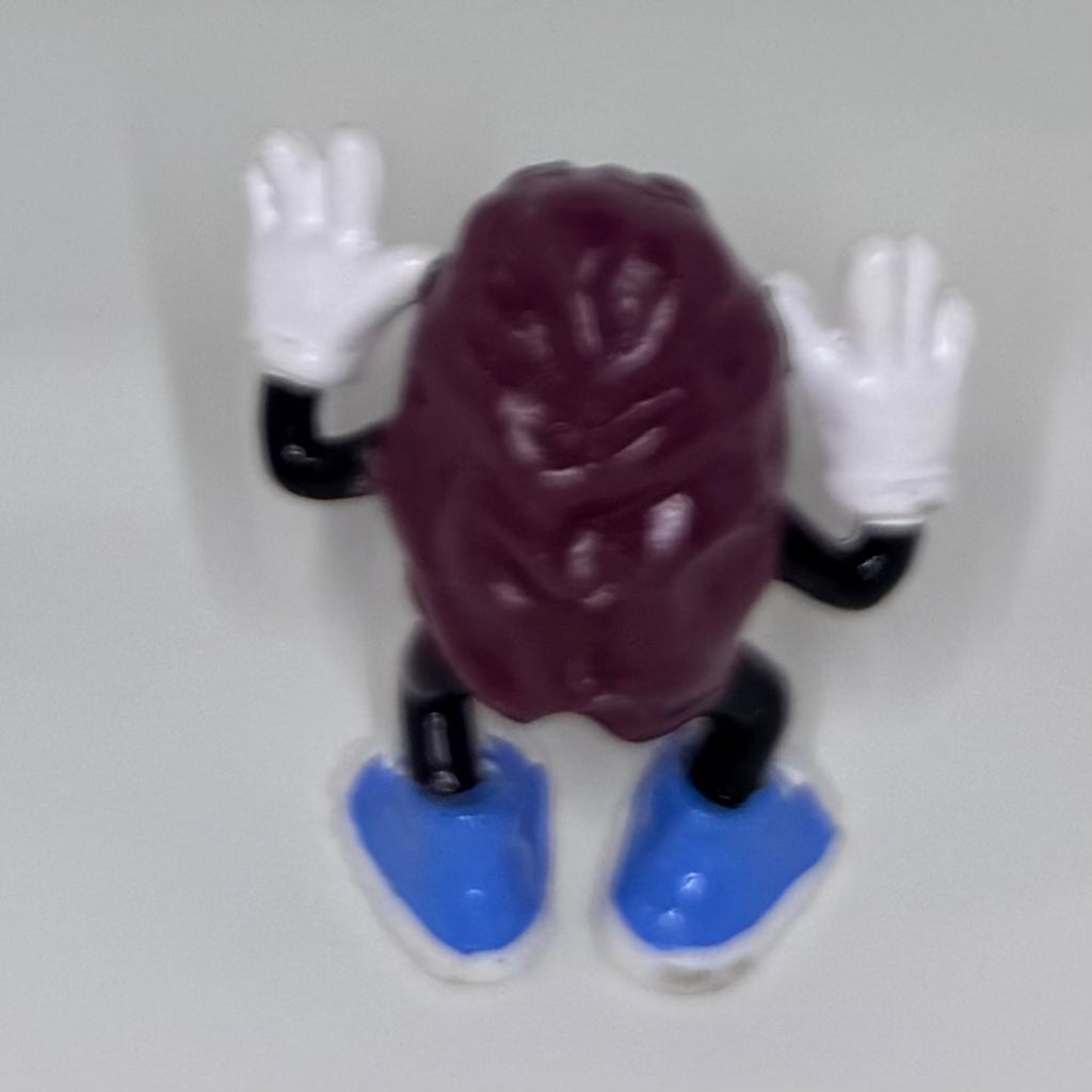Vintage 1987 California Raisins Action Figure - Applause Hands Up Raisin