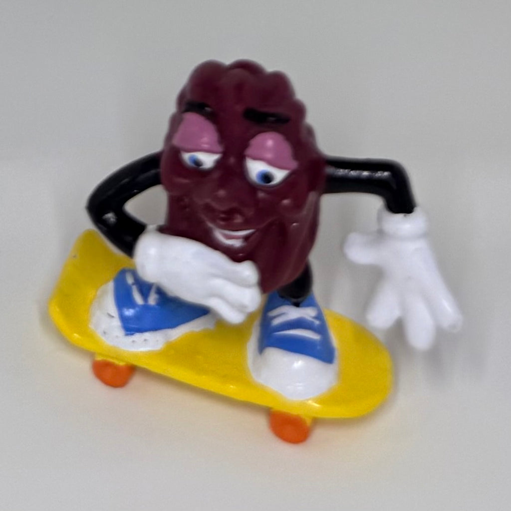 California Raisins Skateboarding “Rad Raisin” Figure (1988 Applause PVC) Vintage