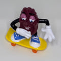 California Raisins Skateboarding “Rad Raisin” Figure (1988 Applause PVC) Vintage