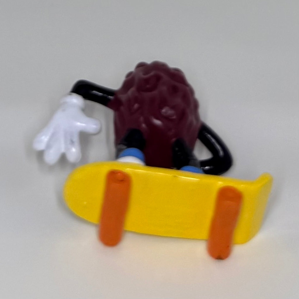 California Raisins Skateboarding “Rad Raisin” Figure (1988 Applause PVC) Vintage