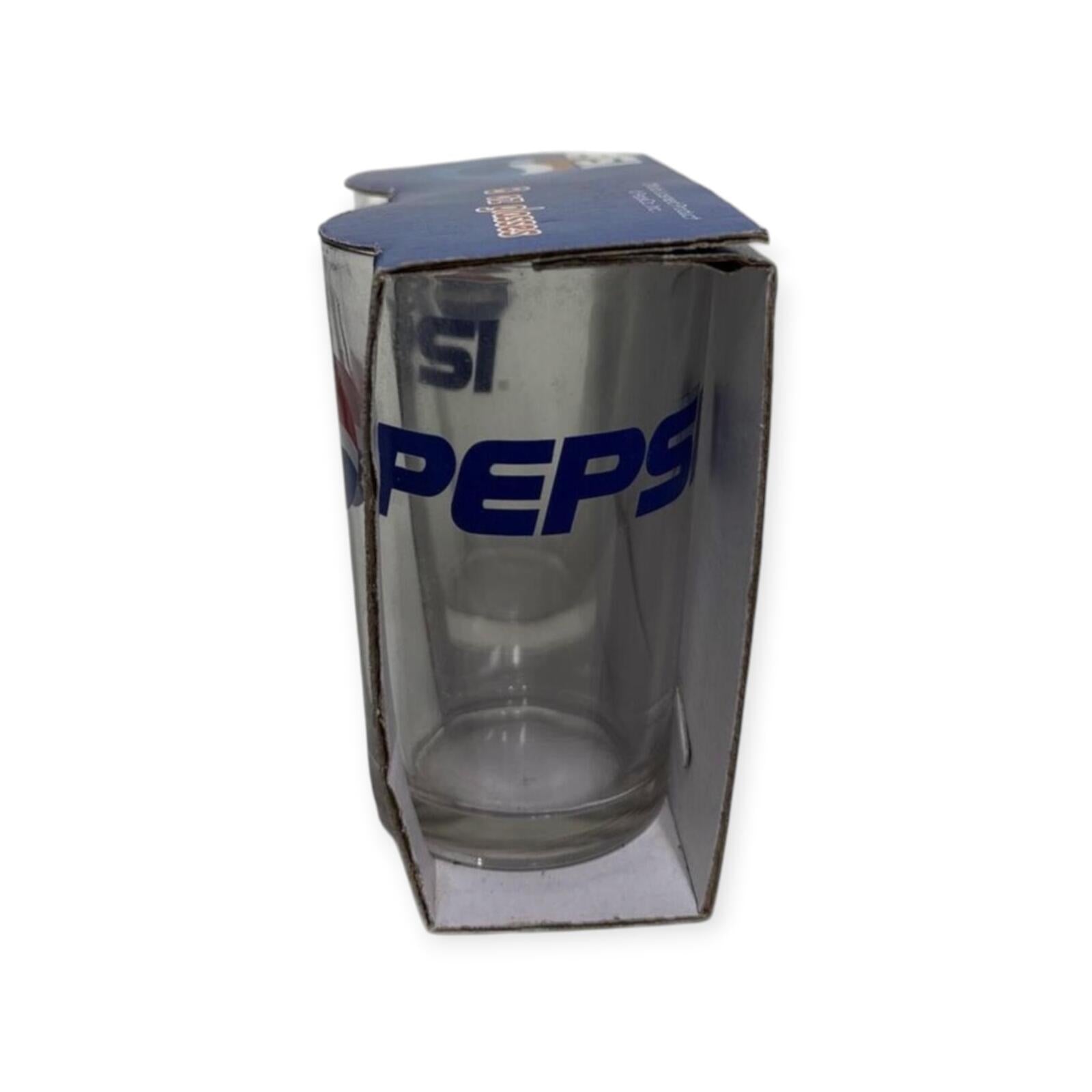 Vintage Pepsi Cola 8oz Glass Set of 2 – Original Box Collectible Drinkware