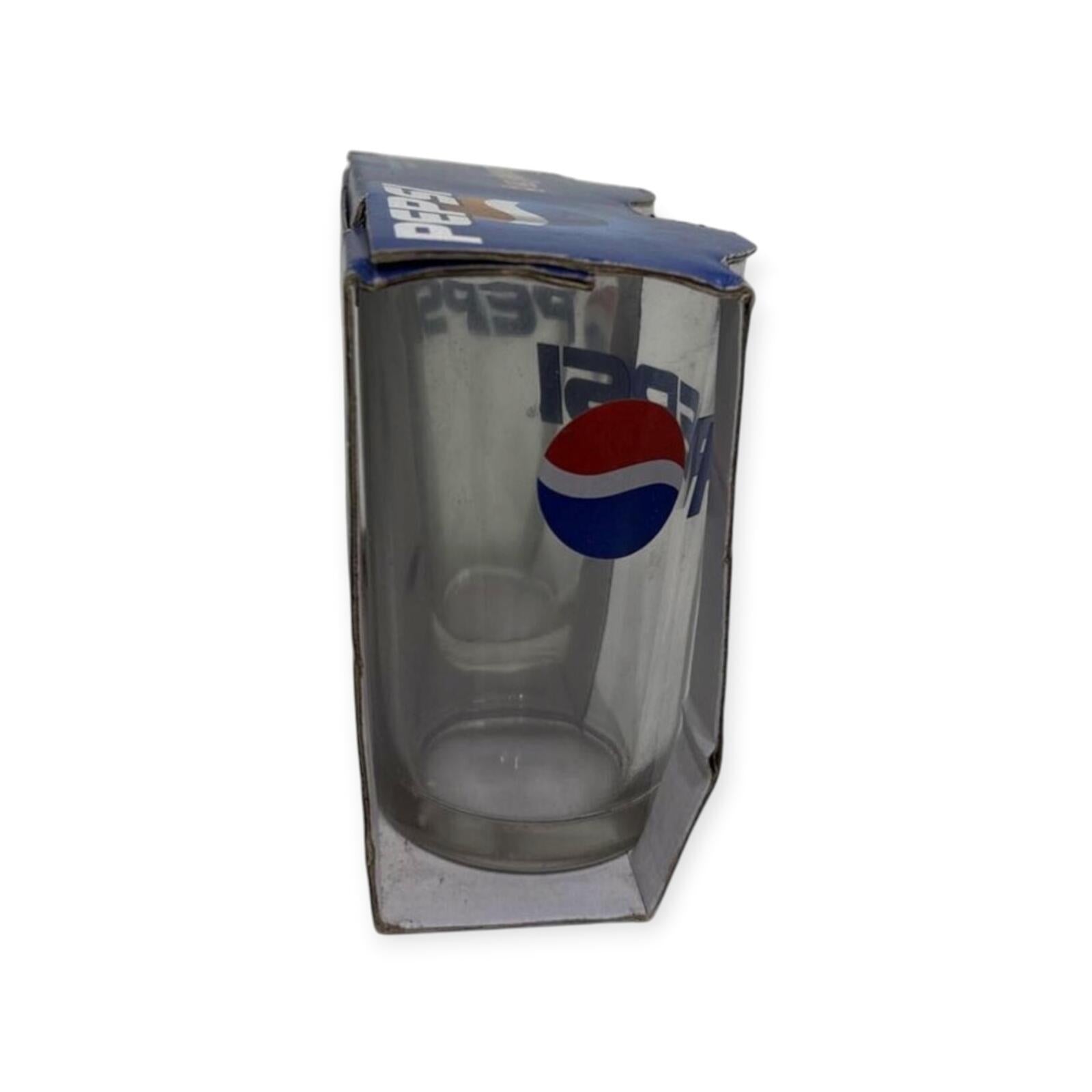 Vintage Pepsi Cola 8oz Glass Set of 2 – Original Box Collectible Drinkware
