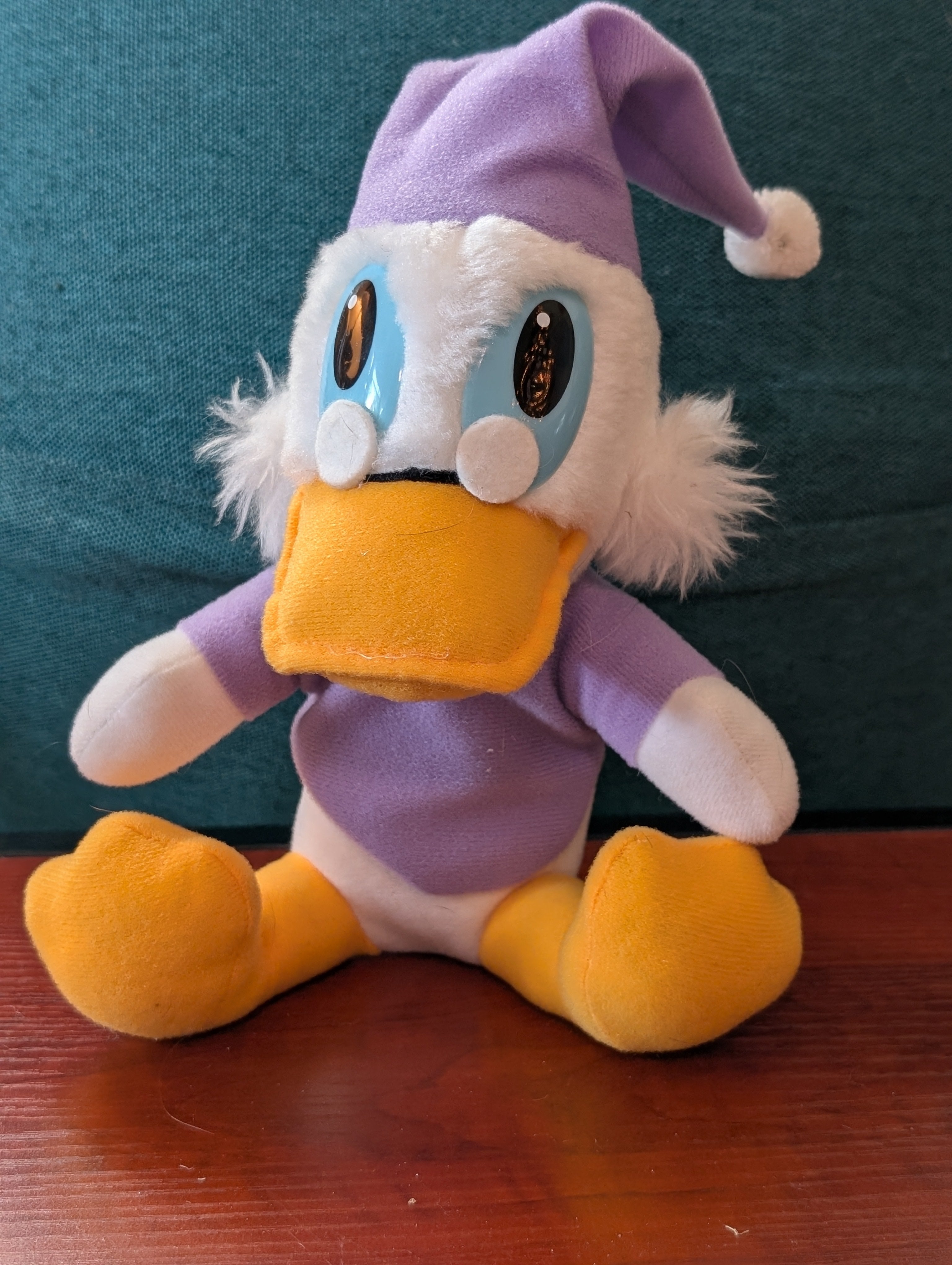 Vintage Scrooge McDuck from Disney Mickey's Christmas Carol Stuffed Plush Hardees Toys