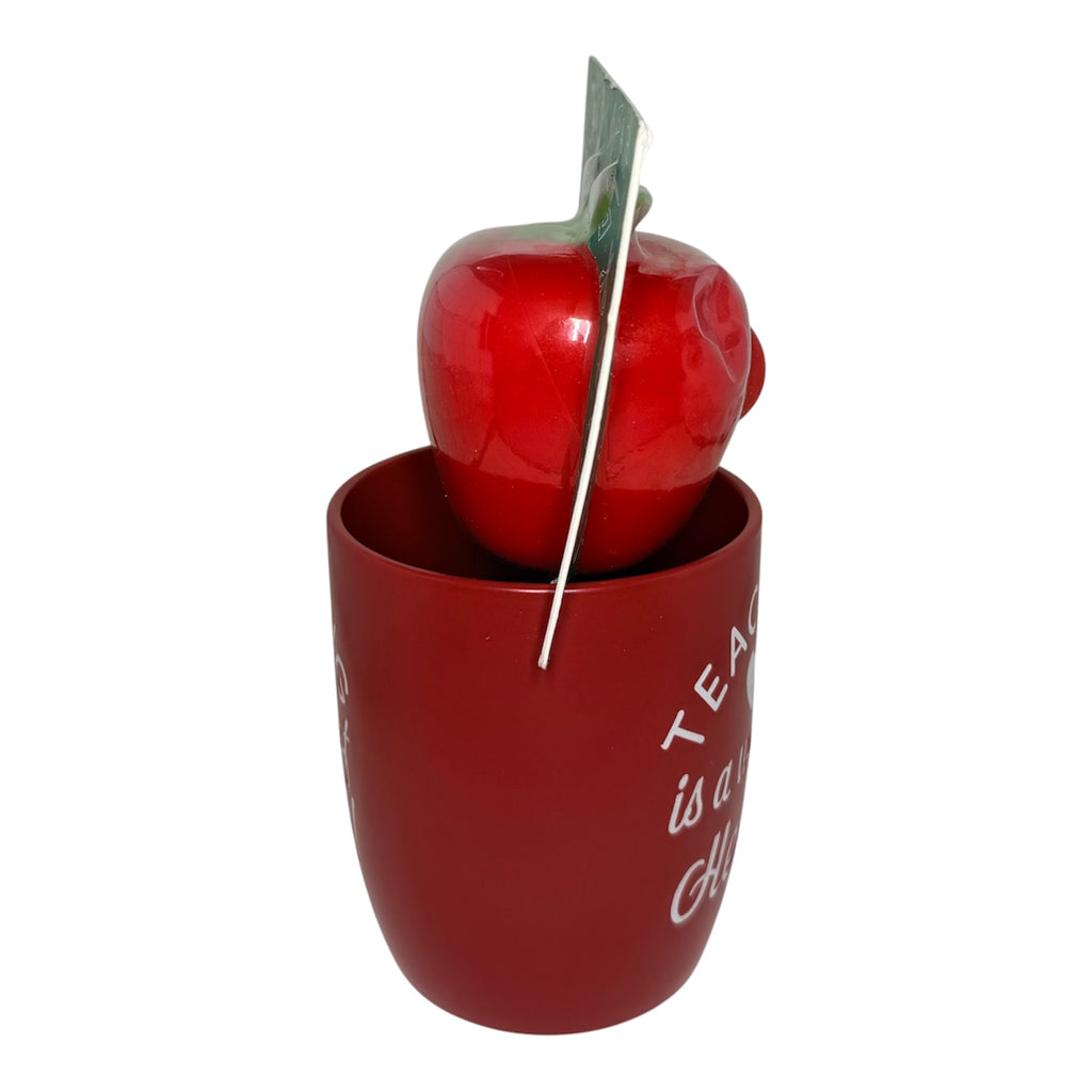 "Teaching is a Work of Heart" Mug & Stress Ball Gift Set