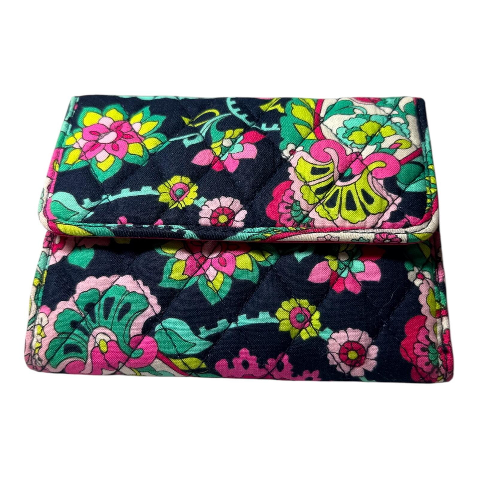 Vera Bradley Quilted Floral Wallet
