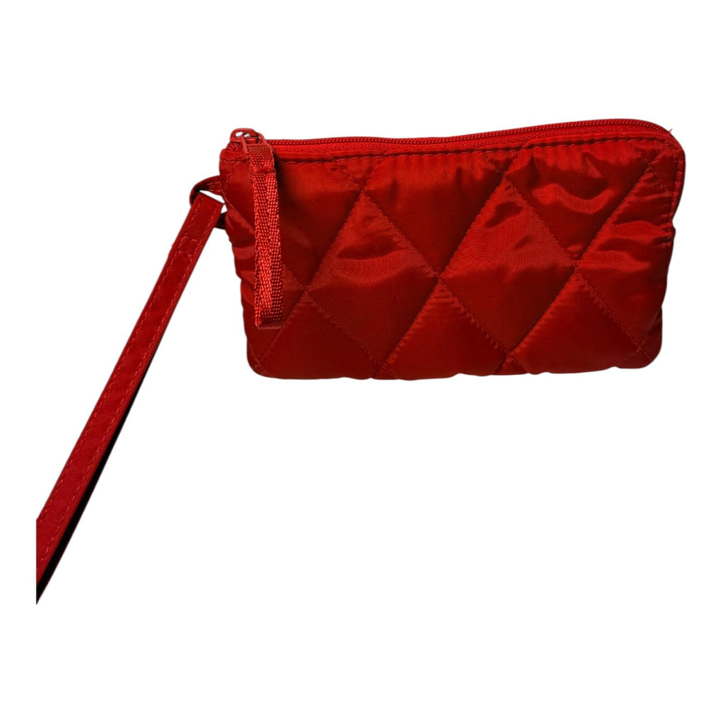 Vera Bradley Quilted Red Wristlet