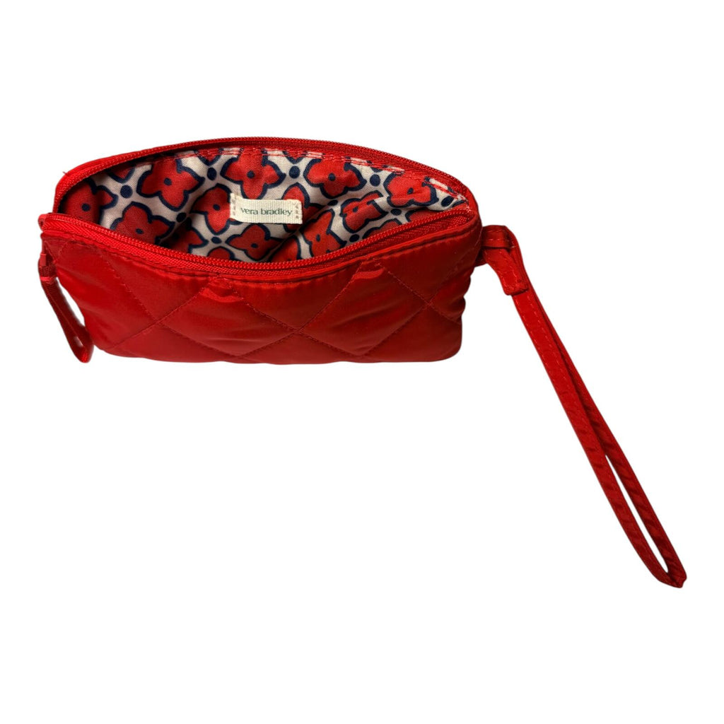 Vera Bradley Quilted Red Wristlet