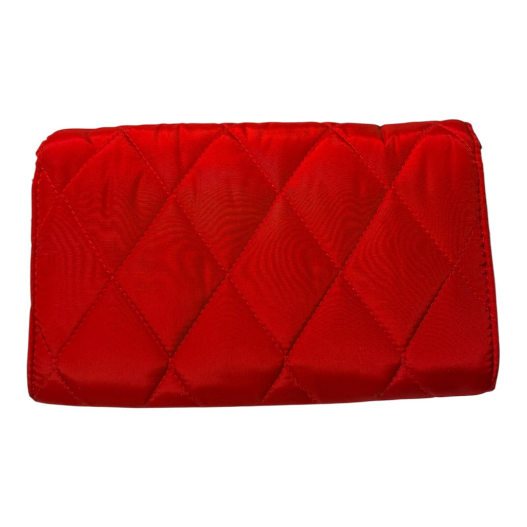 Vera Bradley Red Quilted Clutch Wallet