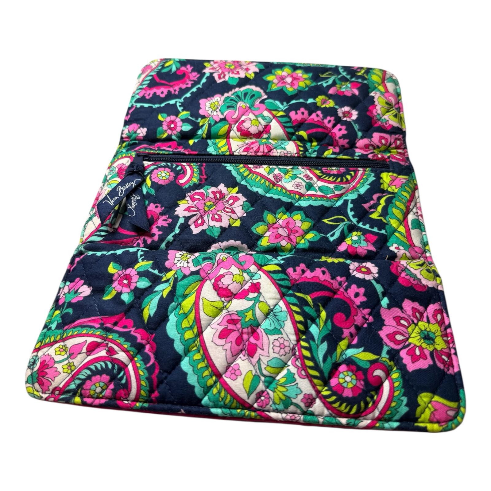 Vera Bradley Quilted Floral Wallet with Multiple Card Slots