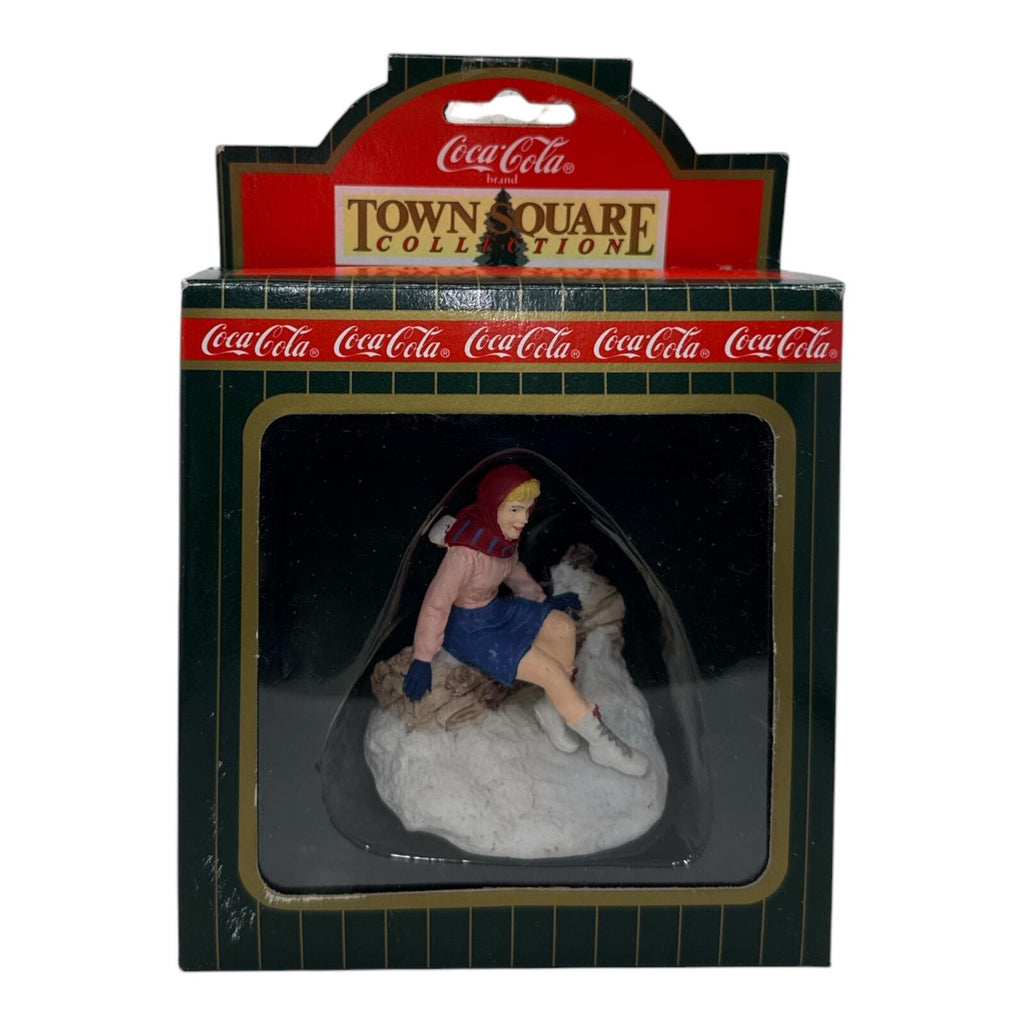 Coca-Cola Town Square Collection Figurine - Winter Scene