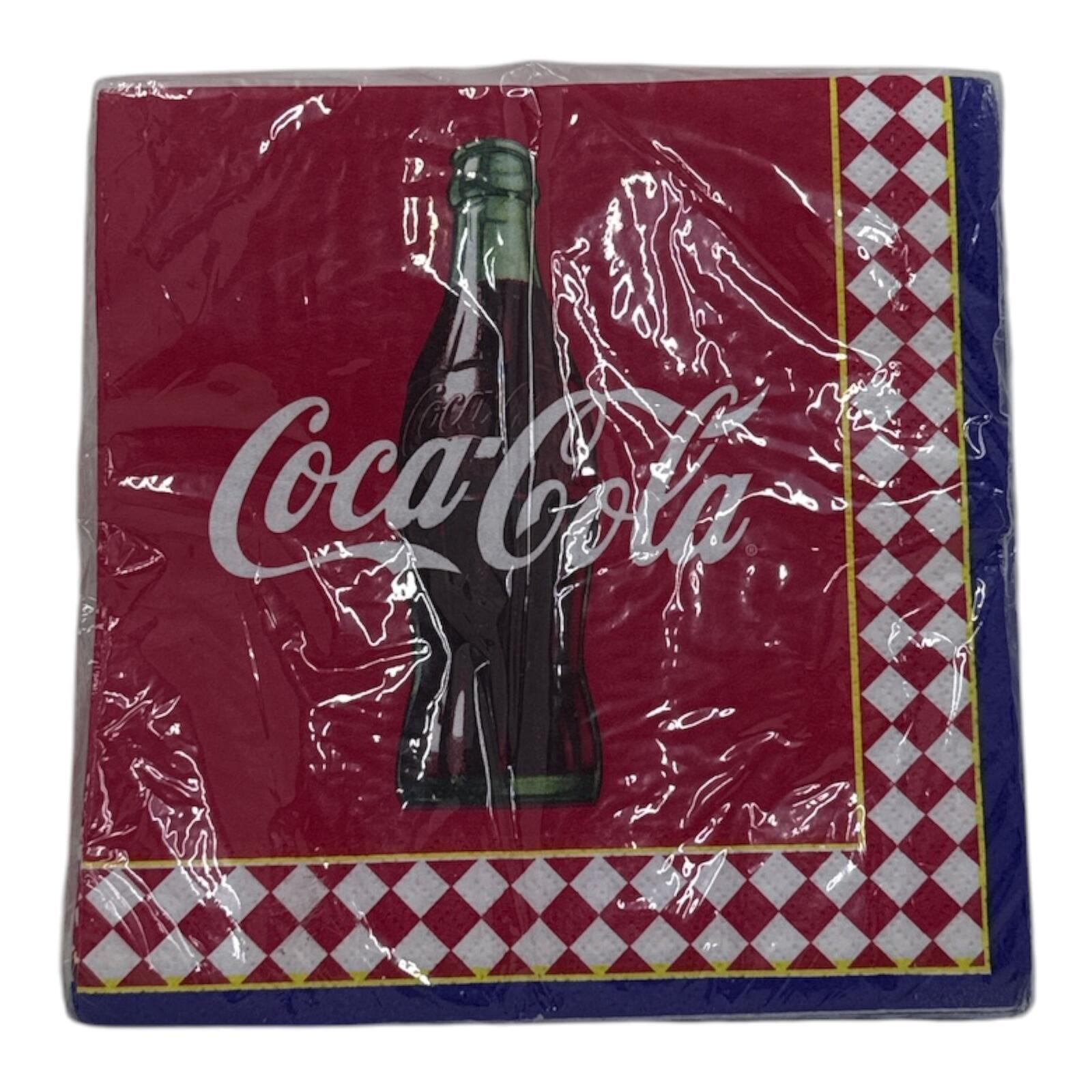 Coca-Cola Vintage Napkins 20 Count 2-Ply Classic Design