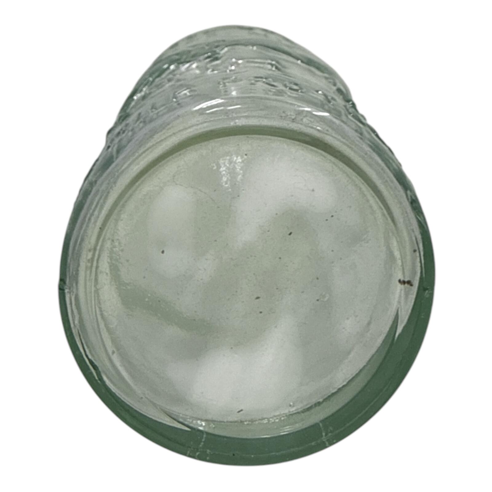 Vintage Marsh Lutterloh Pure Milk Glass Bottle