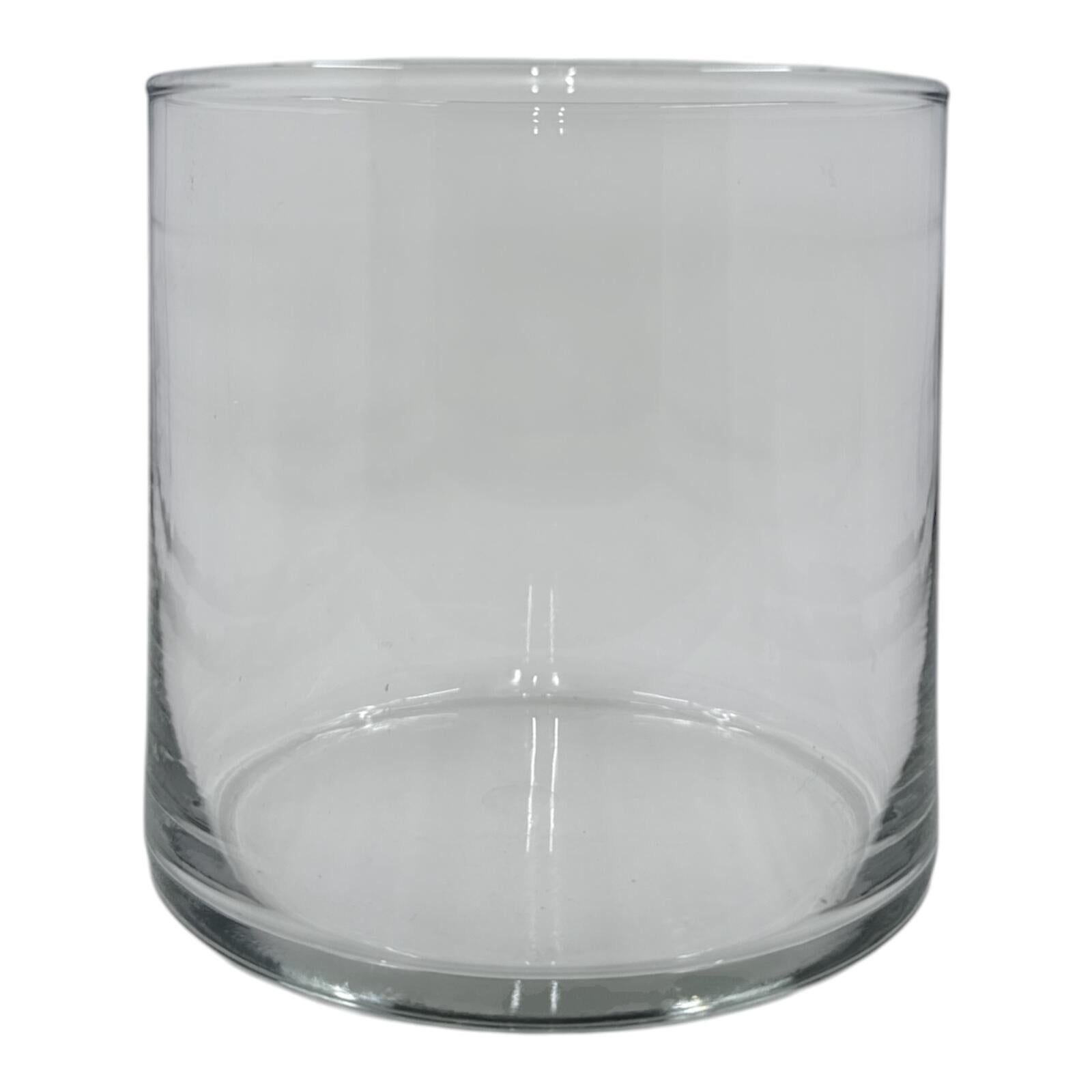 Clear Glass Cylinder Vase