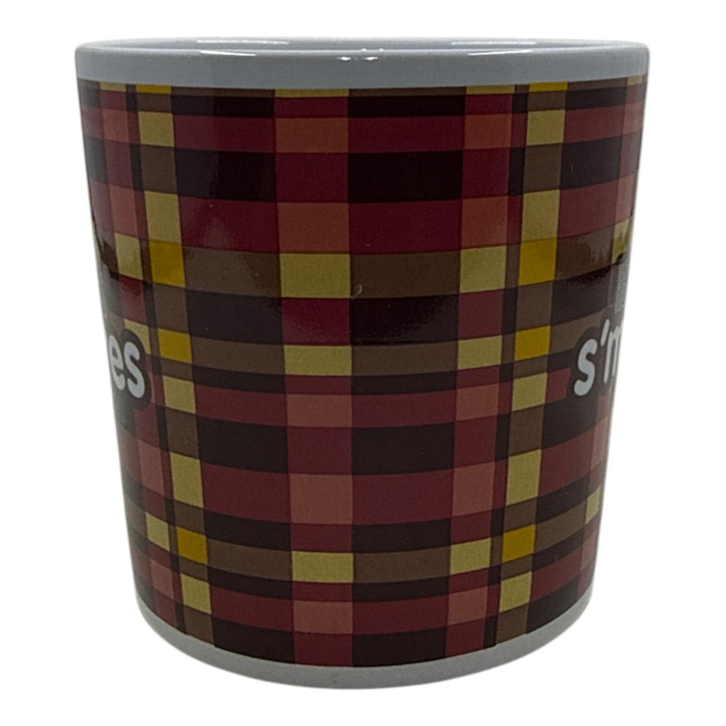 Hershey's S'mores Plaid Ceramic Mug