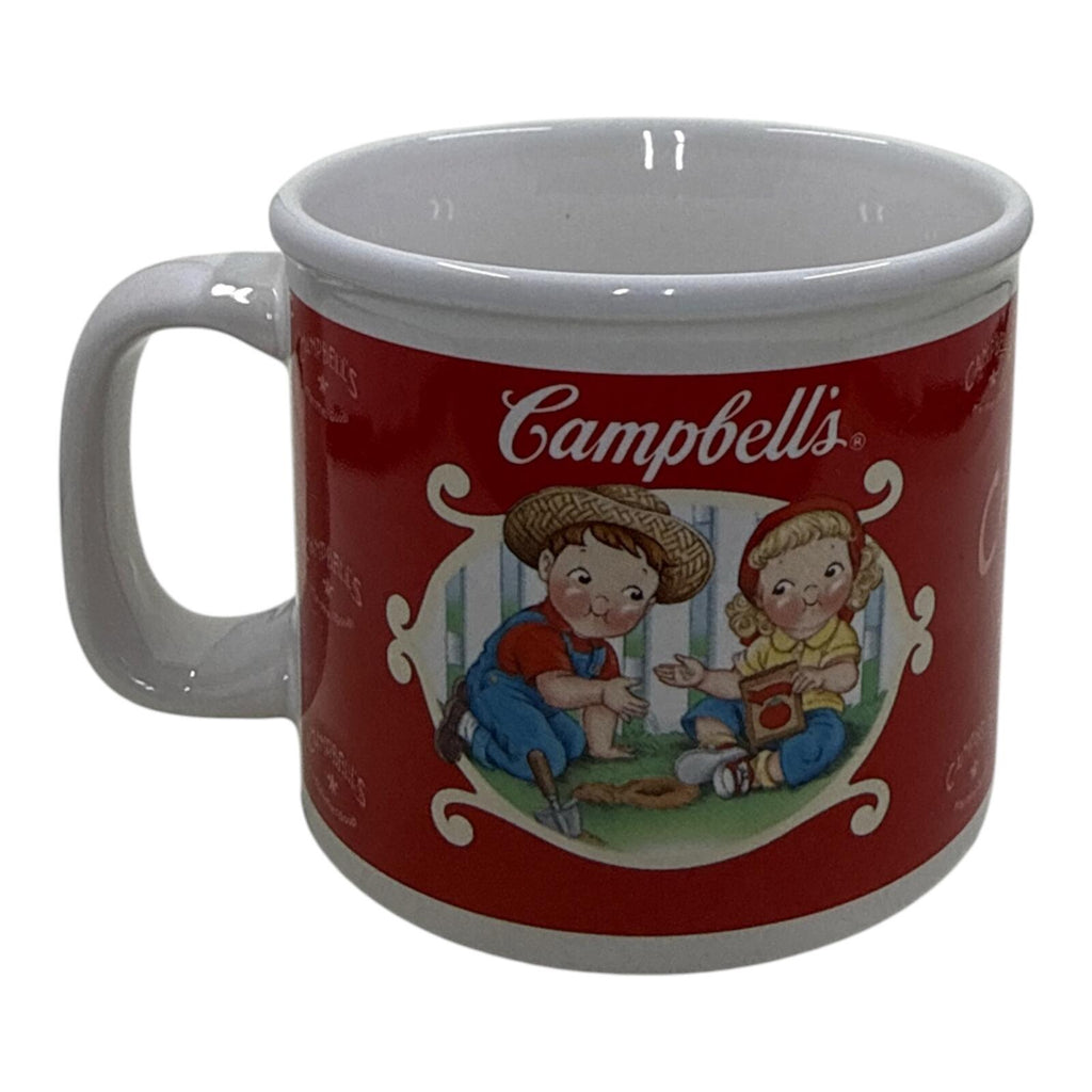 Vintage Campbell's Soup Ceramic Mug with Child Illustrations
