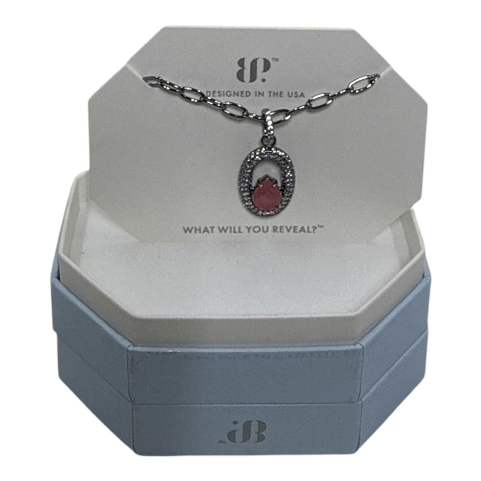 Bomb Party Undeniably You Necklace with Lab-Created Rose Quartz Pendant