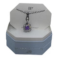 Bomb Party Never Not Beaming Necklace with Lab Created Iris Ice Crystal Pendant