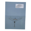 The Dainty Bride Bracelet - Rhodium Plated with Diamond Cubic Zirconia