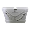 Bomb Party Nautical Dreams Silver Plated Necklace with Cubic Zirconia Pendant