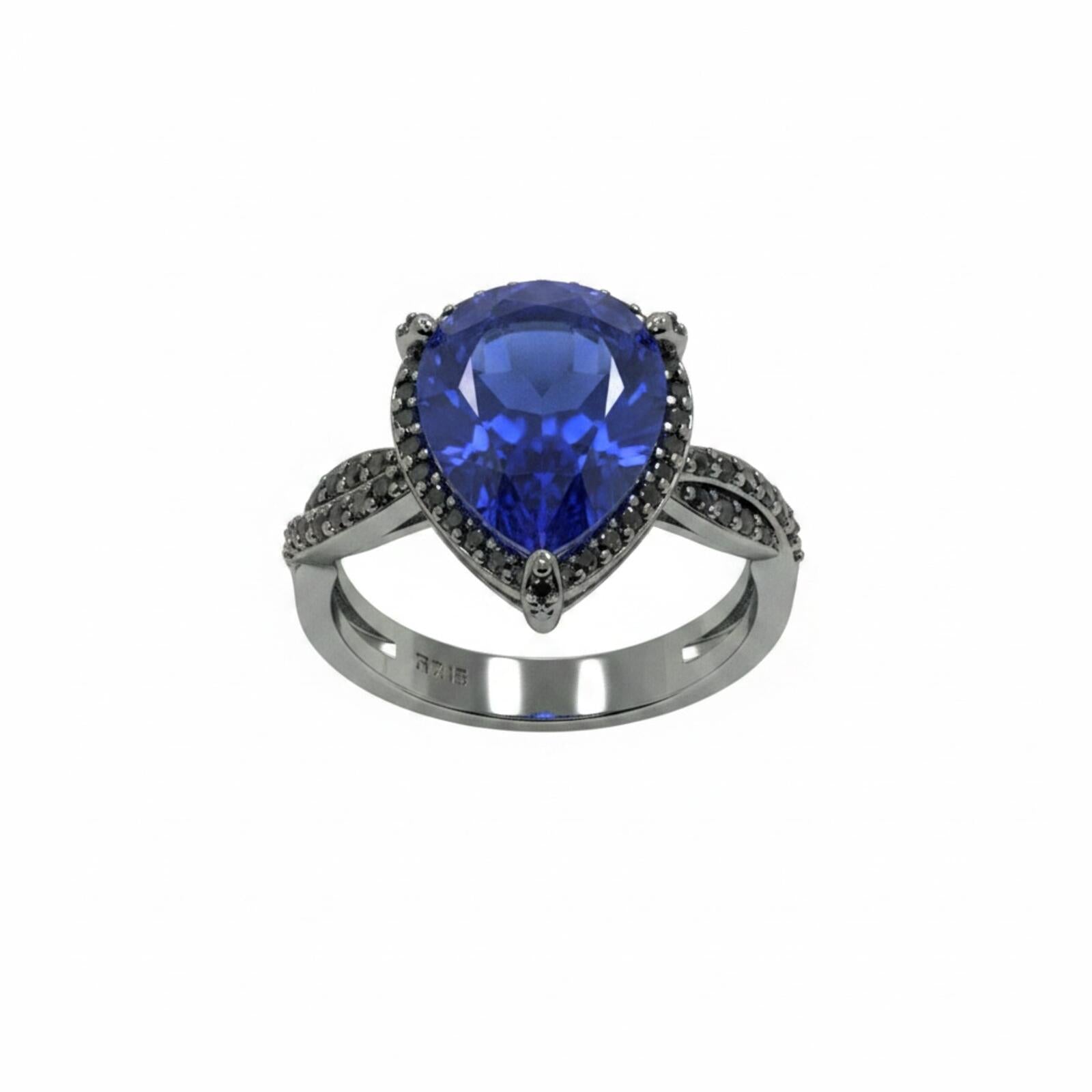 Dune Dreams Ring with Lab Created Lavender Fluorite and Genuine Quartz SZ 8
