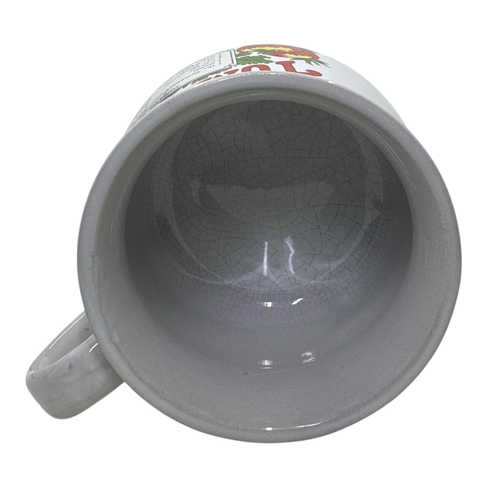 Vintage Tomato Soup Recipe Ceramic Mug
