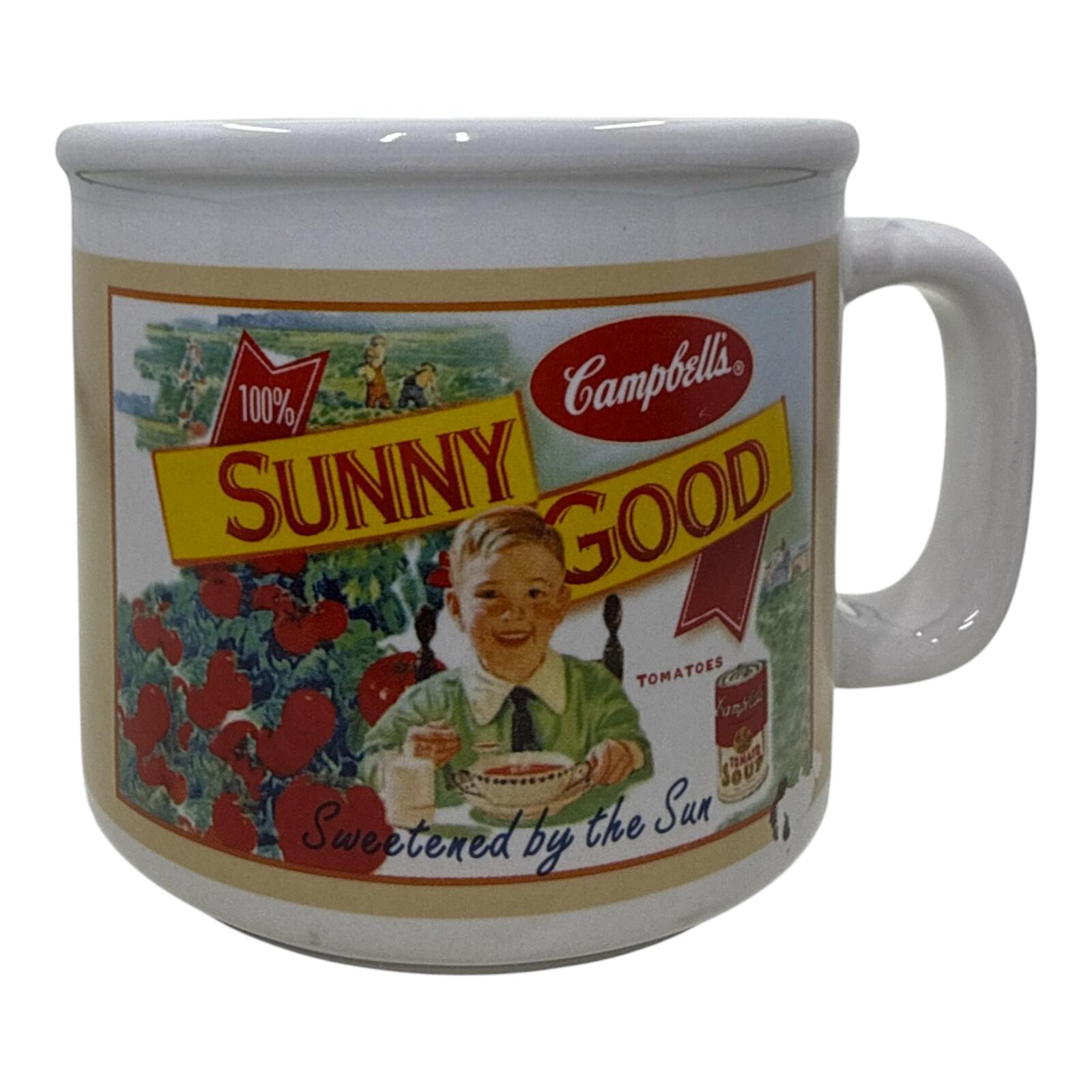 Campbell's Vintage Style Ceramic Mug with Retro Tomato Soup Artwork