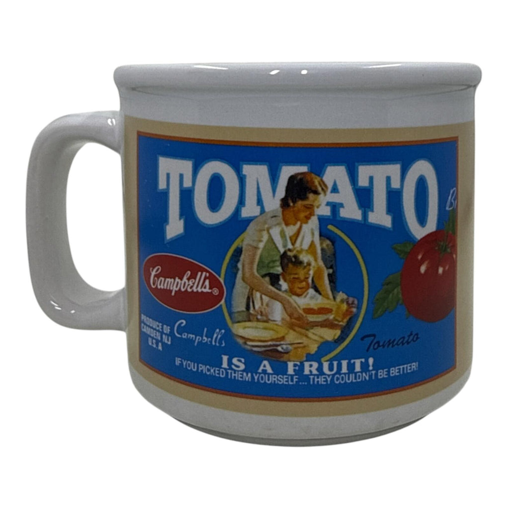 Campbell's Vintage Style Ceramic Mug with Retro Tomato Soup Artwork