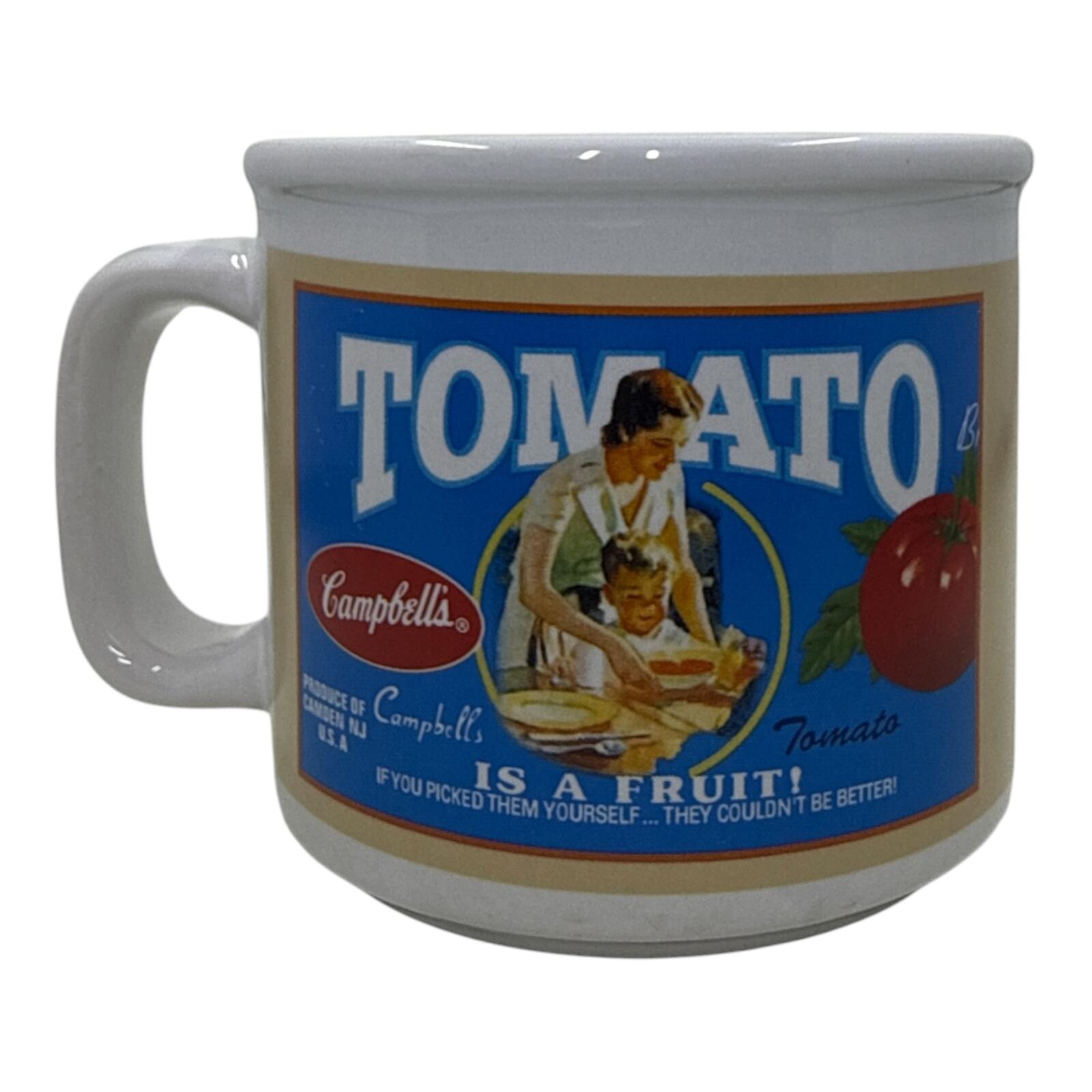 Campbell's Vintage Style Ceramic Mug with Retro Tomato Soup Artwork