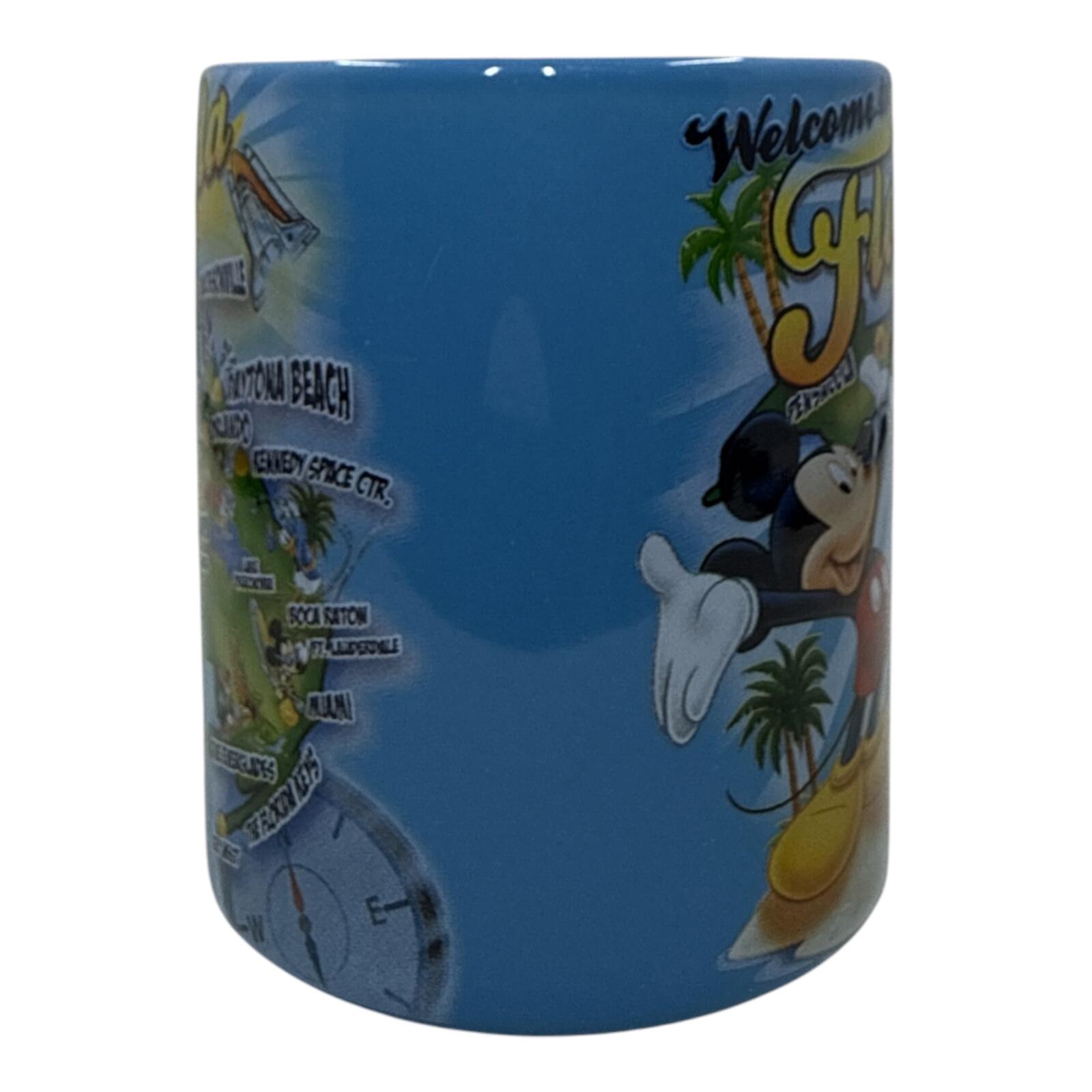Disney Florida Welcome Mickey Mouse Ceramic Mug