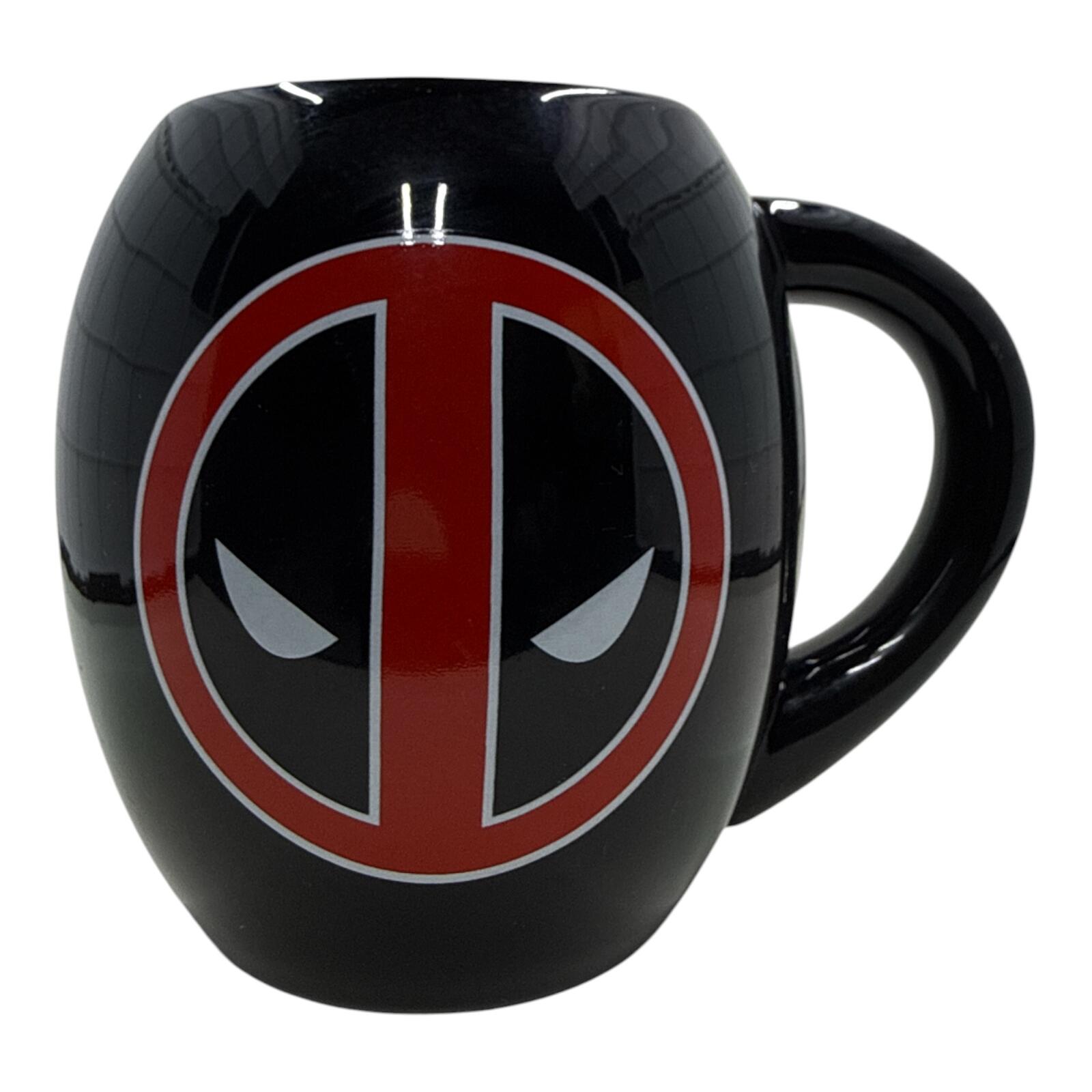 Marvel Deadpool Black Ceramic Coffee Mug